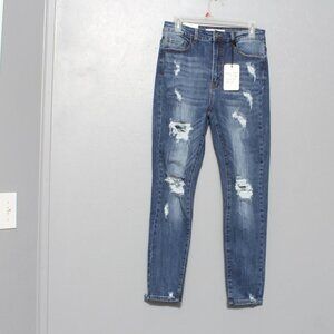 Dogma nwt distressed high rise skinny jeans